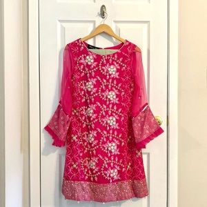 Phatyma Khan Pakistani Salwar Set - NEW - S